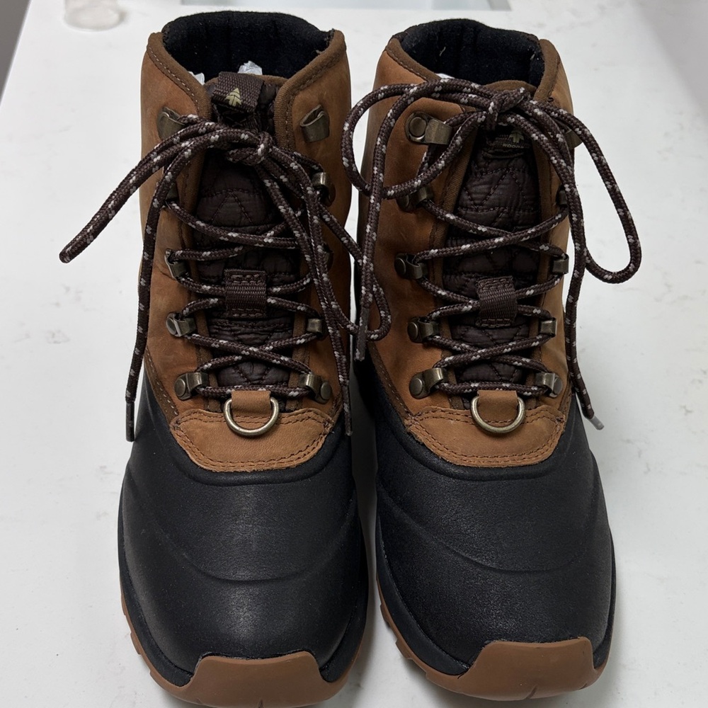 Women’s Waterproof Brown & Black Snow Boots